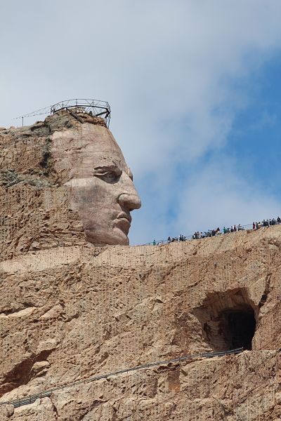 Crazy Horse in the Rock.